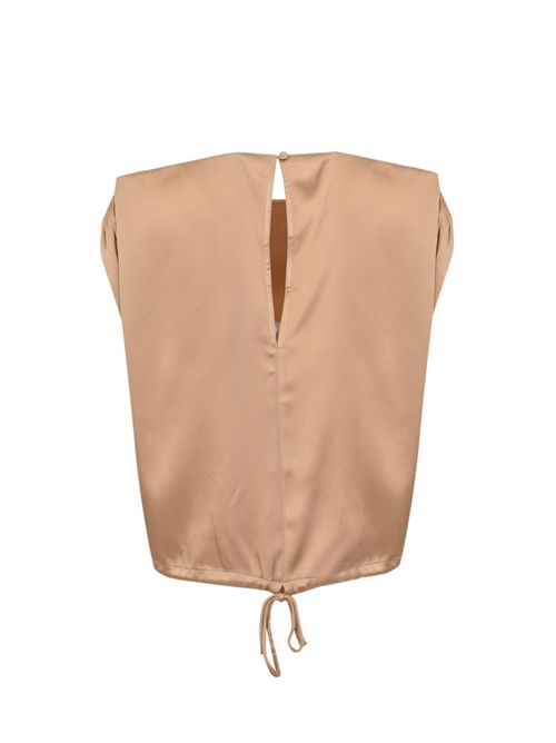 Blusa in raso fluido BLUGIRL | RA6169 T448A61212